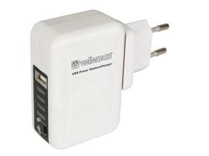 ALIMENTADOR  CARGADOR CON PUERTO USB CON DIFERENTES CONECTORES VIAJE 5V 1A