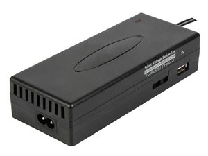 ALIMENTADOR CARGADOR UNIVERSAL 15A 24Vdc  SALIDA USB 5V 120W  CLAVIJAS CAMBIAR