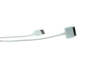 CABLE PARA ORDENADOR USB 20 PARA iPOD 480 Mos COLOR BLANCO   150cm 150m