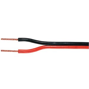 ROLLO DE CABLE ROJO  NEGRO 2x075mm  100 METROS