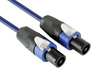 CABLE NEUTRIK SPEAKON 2x25mm 2 POLOS MACHO  CONECTOR 2 POLOS MACHO  10m