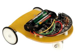 COCHE ROBOT CAMBIA DE DIRECCION AL CHOCAR O AL DETECTAR RUIDO  KIT DE MONTAJE