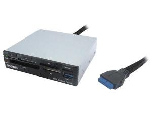 LECTOR DE TARJETAS USB 30 INTERNO CON PUERTO USB 30 PARA COLOOCAR EN TORRE