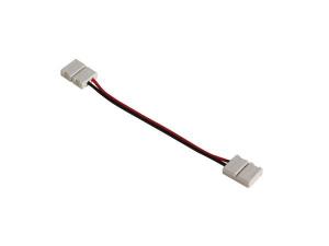 CABLE CON 2 CONECTORES EMPALME PARA CINTA DE LEDs DE UN COLOR TIPO 3528