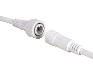 CABLE CON CONECTOR MACHO HEMBRA PARA CINTA DE LEDs DE UN COLOR IP68 SUMERGIBLE