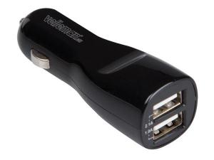 CARGADOR DE COCHE CON DOBLE CONEXION USB 5V 42A 20W PARA TABLET Y SMARTPHONE