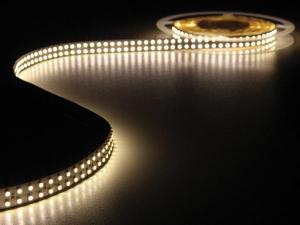 CINTA DE LEDs FLEXIBLE  COLOR BLANCO CALIDO 3500K  79W  1200 LEDs  5m  24V