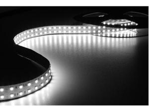 CINTA DE LEDs FLEXIBLE  COLOR BLANCO FRIO 6500K  96W  600 LEDs  5m  24V