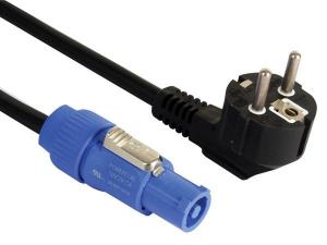 CABLE POWERCON PVC  SCHUKO  CONECTOR NEUTRIK POWERCON 230V  180 m