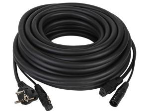 CABLE DE ALIMENTACION  SCHUKO  IEC  XLR HEMBRA  XLR MACHO  10 m