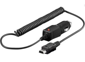 ALIMENTADOR CARGADOR CON CONECTOR DE MECHERO DE COCHE A CONEXION MINI USB 1A 5V