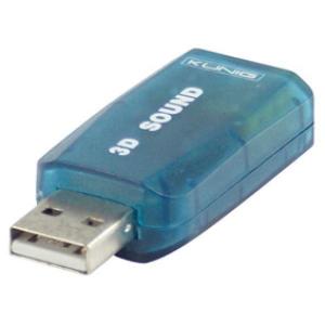 TARJETA SONIDO EXTERNA POR USB SONIDO ENVOLVENTE SURROUND 51 VIRTUAL 3D