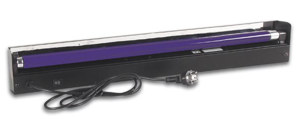 TUBO FLUORESCENTE DE LUZ NEGRA + SOPORTE PANTALLA 40W DISCO PUB FIESTA