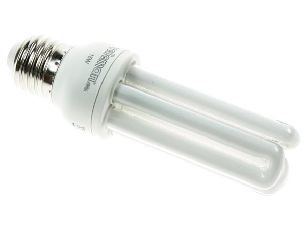 MINI BOMBILLA DE BAJO CONSUMO 3U - 18W - 240V - E27 - 2700K