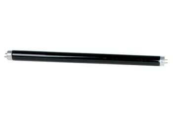 TUBO FLUORESCENTE 6W LUZ NEGRA UV ULTRAVIOLETA DIMENSIONES > 224 mm x 2 mm