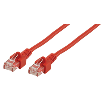 CABLE RED UTP CAT5E RJ45 MACHO - RJ45 MACHO 1m ROJO