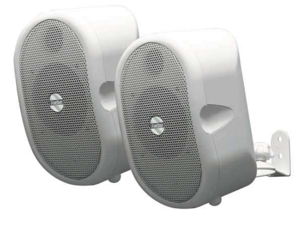 PAREJA DE BAFLES HIFI CAJAS ACUSTICAS AUTOAMPLIFICADOS CON SOPORTE DE PARED