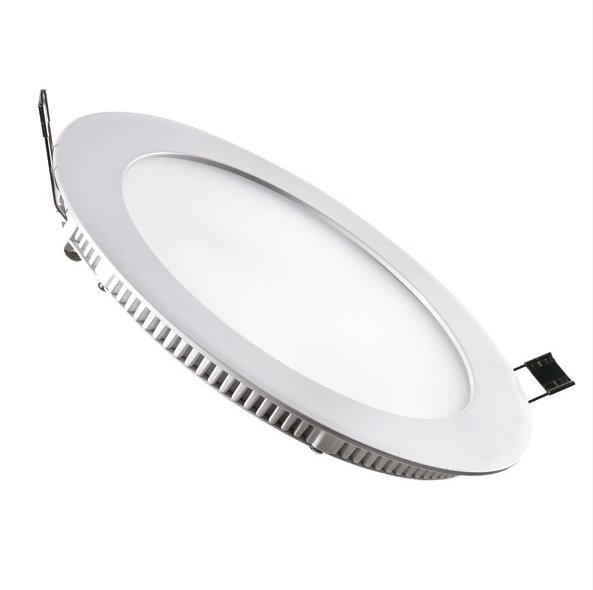 DOWNLIGHT REDONDO LED  ARO BLANCO  CALIDO  120  205 cm  18W  1480lm