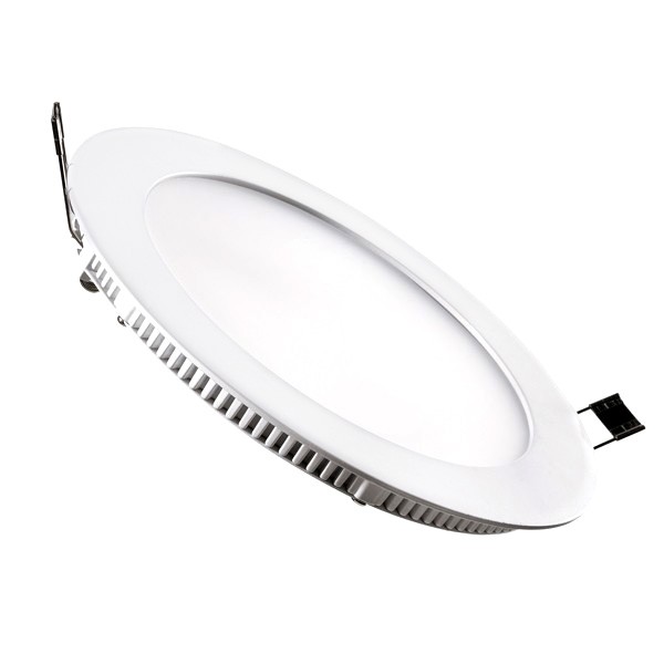 DOWNLIGHT REDONDO LED  ARO BLANCO  BLANCO CALIDO  120  22 cm  20W  1600lm