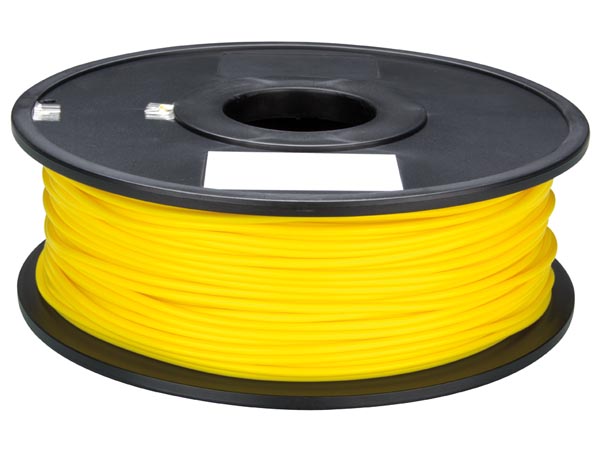 BOBINA ROLLO FILAMENTO IMPRESORA BOLIGRAFO 3D  PLA 175 mm  AMARILLO  1 Kg