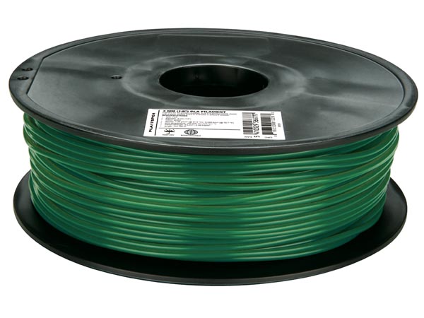 ROLLO PLA FILAMENTO 175 mm  COLOR VERDE ABETO  1 kg