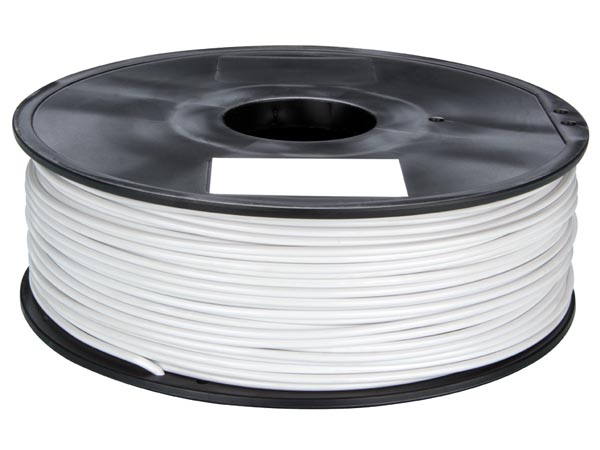 ROLLO PLA FILAMENTO 175 mm  COLOR BLANCO  1 kg