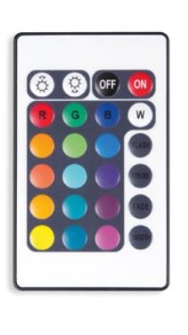 MINI CONTROLADOR RGB CON MANDO IDEAL PARA CINTAS DE LEDS