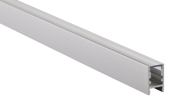 PERFIL DE ALUMINIO PARA CINTAS DE LEDs  ESTRECHO  2 m