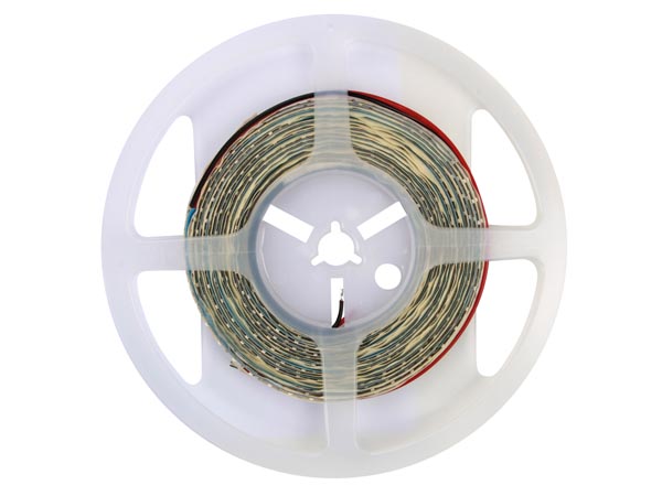 CINTA DE LEDs FLEXIBLE  COLOR BLANCO FRO 6500K  600 LEDs  5 m  24V