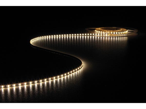 CINTA DE LEDs FLEXIBLE  COLOR BLANCO NEUTRO 4500K  600 LEDs  5 m  24 V