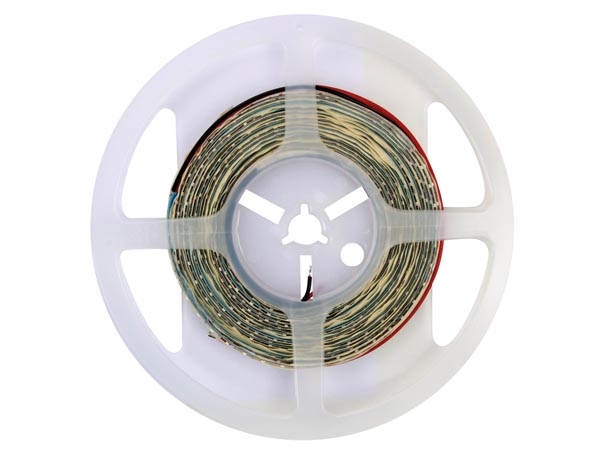 CINTA DE LEDs FLEXIBLE  COLOR BLANCO NEUTRO 4500K  600 LEDs  5 m  24 V