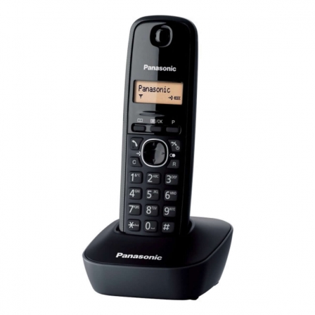 TELEFONO INALAMBRICO PANASONIC KXTG1611SPH LCD SOBREMESA PARED  NEGRO