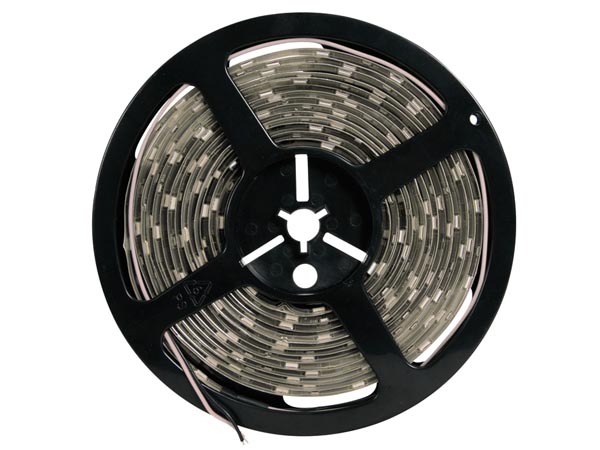CINTA TIRA DE LEDs FLEXIBLE  BLANCO CALIDO  300 LEDs  5m  12V  38W