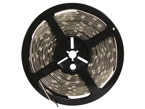CINTA TIRA DE LEDs FLEXIBLE  BLANCO NEUTRO  600 LEDs  5m  24V  40W