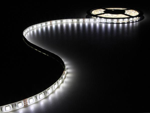 CINTA TIRA CON LEDs FLEXIBLE   BLANCO NEUTRO  300 LEDs  5m  24V  50W