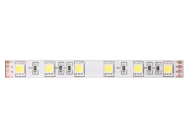 CINTA CON LEDs FLEXIBLE  BLANCO NEUTRO  300 LEDs  5m  24V  IP20  50W