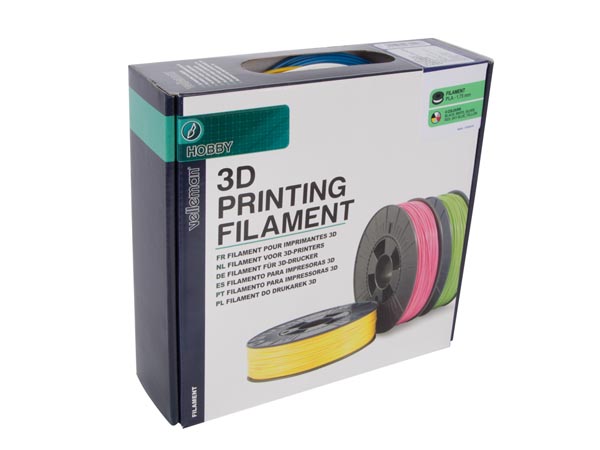 JUEGO DE FILAMENTO PLA  175mm  6COLORES  PARA IMPRESORA 3D Y BOLIGRAFO 3D 