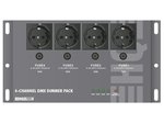 DIMMER PACK DMX DE 4 CANALES 4 x 5A ESCENARIOS