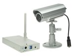 CONJUNTO DE VIGILANCIA INALAMBRICO 24GHz CAMARA A COLOR IR INTEMPERIE