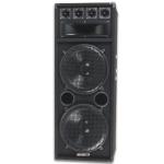 DOBLE CAJA ACUSTICA DE 3 VIAS BAFLE PANTALLA TWEETER WOOFER 2x15