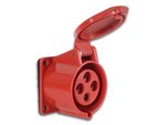 CLAVIJA 380V32A 3 POLOS  TIERRA IP44 CHASIS