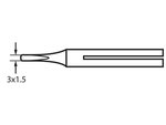 CLASSIC PUNTA PARA SOLDADOR T25D 3 x 15mm PARA JBC 65S 70W