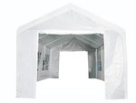 CARPA PARA FIESTAS POLIETILENO UV IMPERMEABLE CON VENTANAS LATERALES  3 x 6 m