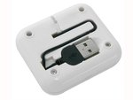 LECTOR DE TARJETAS POR PUERTO USB 20 4 PUERTOS COMPACTO