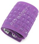 TECLADO SILICONA FLEXIBLE ENROLLABLE NUMERICO  USB PS2