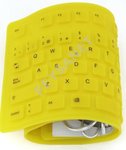 TECLADO SILICONA FLEXIBLE ENROLLABLE NUMERICO  USB PS2