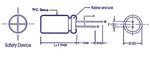 CONDENSADOR ELECTROLITICO RADIAL 100F  63V