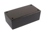 CAJA DE PLASTICO COLOR NEGRO IDEAL PARA CIRCUITOS IMPRESOS  130 x 70 x 45mm