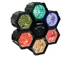 ORGANO LUZ MODULAR SICODELICO VELOCIDAD REGULABLE CONTROL MUSICAL  6 x 36 LEDs