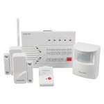 SISTEMA ALARMA 100dB MARCADOR TELEFONICO PIR 5 ZONAS